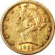 Zlatá minca 5 Dolar American Eagle Liberty Head 1899