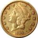Zlatá minca American Double Eagle Liberty Head 1889