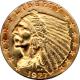 Zlatá mince Indian Head American Quarter Eagle 1927