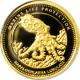 Zlatá minca Chobotnica škvrnitá Marine Life Protection Miniatúra 2012 Proof