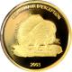 Zlatá minca Dikobraz Miniatúra 2003 Proof