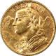 Zlatá minca 20 Frank Helvetia - Vreneli 1913