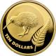 Zlatá minca Ikony Nového Zélandu 1/4 Oz Kiwi 2011 Proof