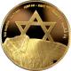 Zlatá mince Jad vašem 10 NIS Izrael 2013 Proof