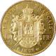 Zlatá minca 100 Frank Napoleon III. 1858 A