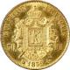 Zlatá mince 50 Frank Napoleon III. 1859 BB
