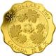 Zlatá minca Požehnánie bohatstva Lotos 2009 Proof (.99999)